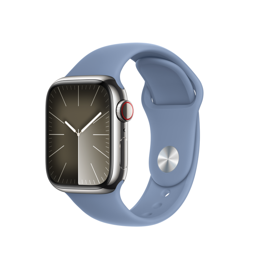 Apple pašček Sport Band M/L v zimsko zeleni barvi za Apple Watch velikosti 41 mm - iSTYLE SI