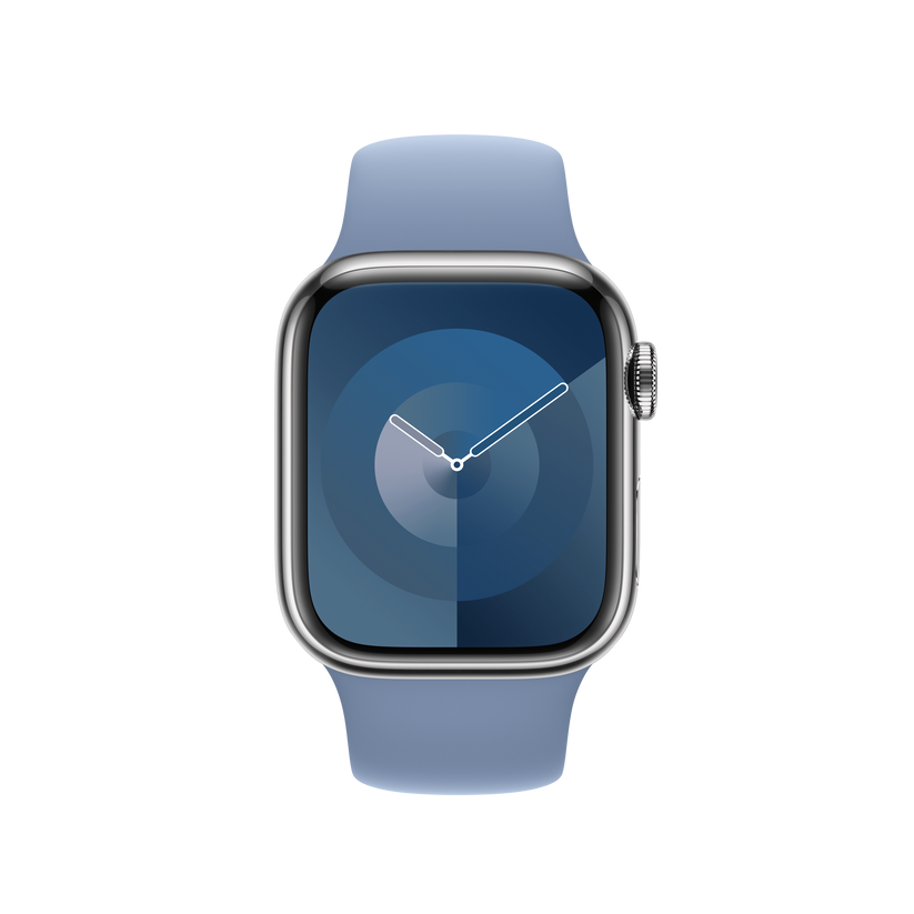 Apple pašček Sport Band S/M v zimsko zeleni barvi za Apple Watch velikosti 41 mm - iSTYLE SI