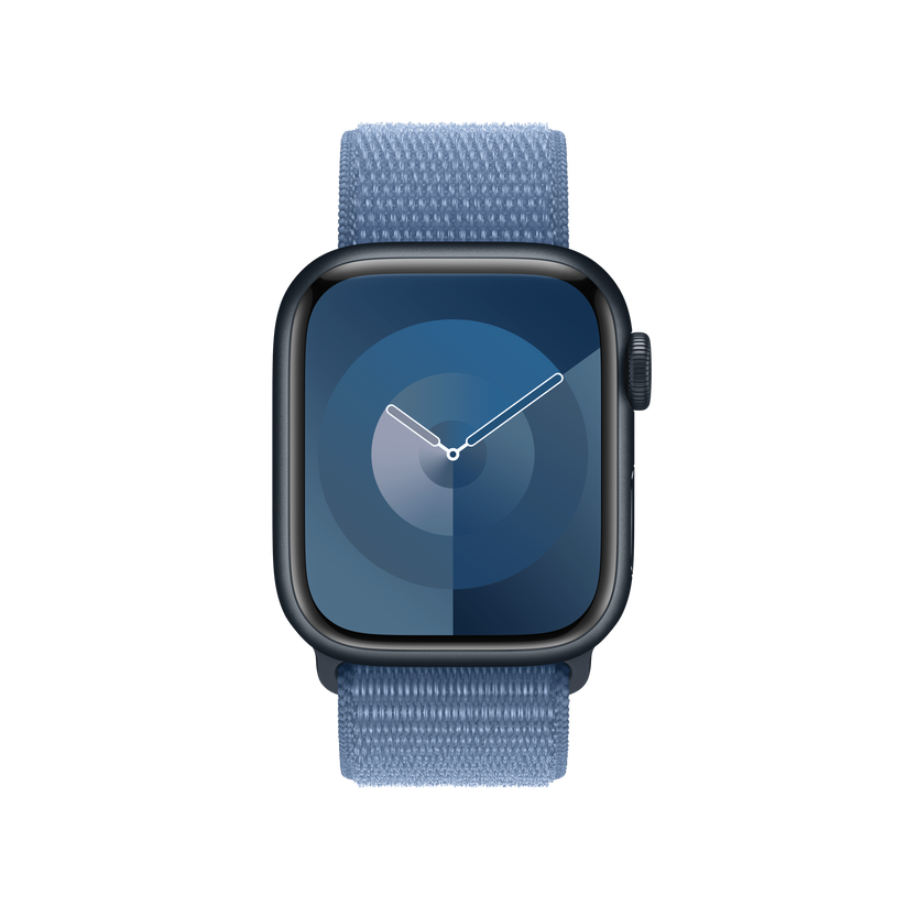 Apple pašček Sport Loop v zimsko modri barvi za Apple Watch velikosti 41 mm - iSTYLE SI