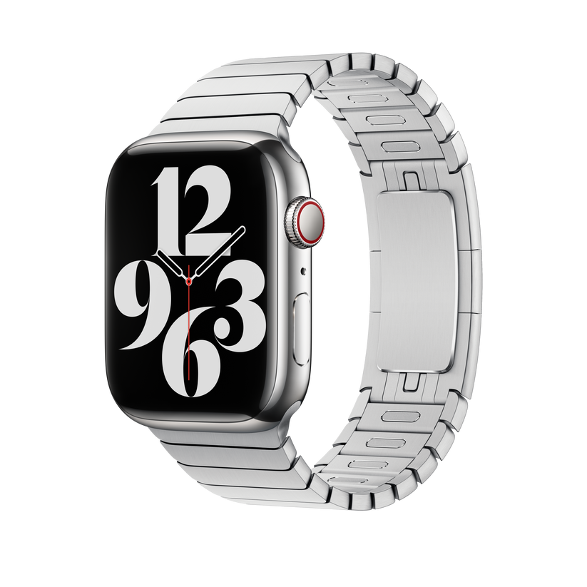 Apple pašček Link Bracelet v srebrni barvi za Apple Watch velikosti 42 mm - iSTYLE SI
