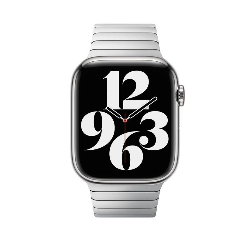 Apple pašček Link Bracelet v srebrni barvi za Apple Watch velikosti 42 mm - iSTYLE SI