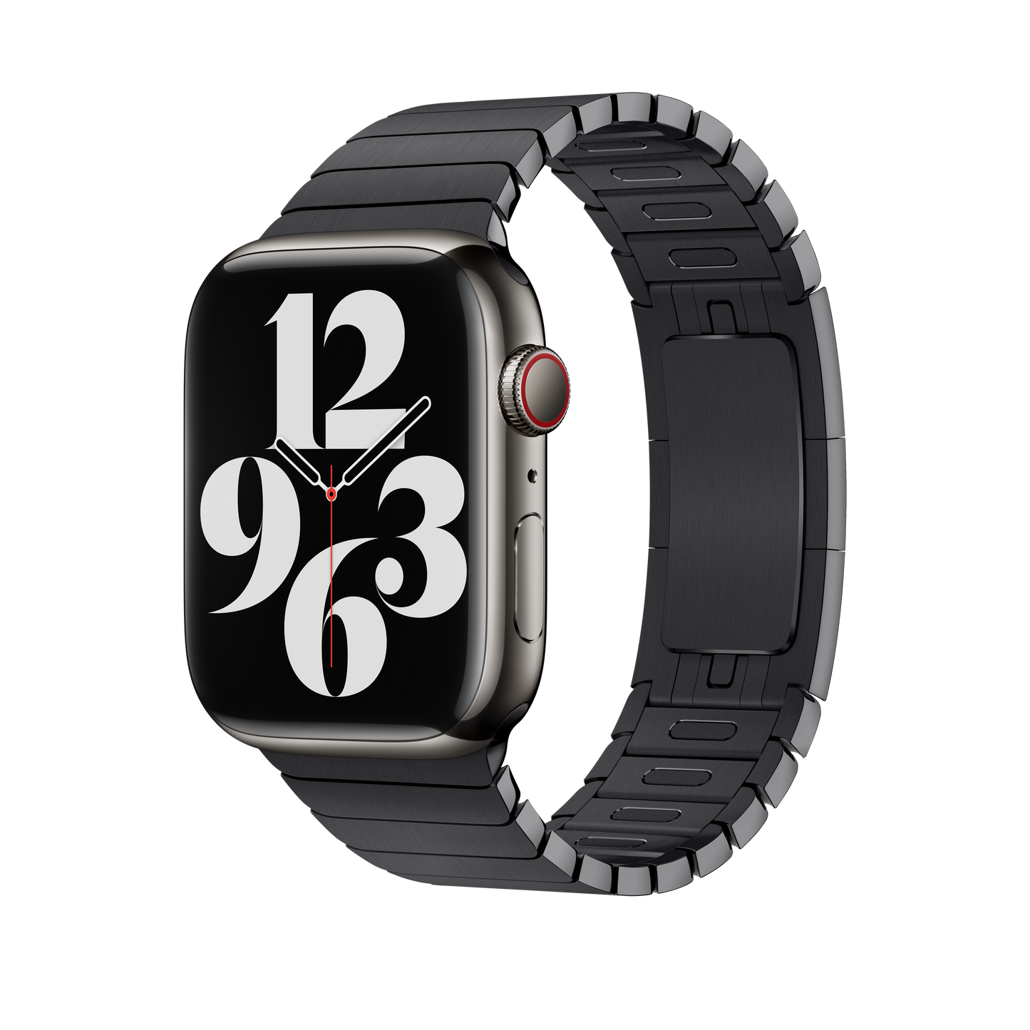 Apple pašček Link Bracelet v vesoljno črni barvi za Apple Watch velikosti 42 mm - iSTYLE SI