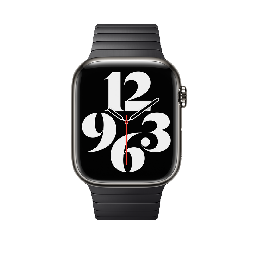 Apple pašček Link Bracelet v vesoljno črni barvi za Apple Watch velikosti 42 mm - iSTYLE SI