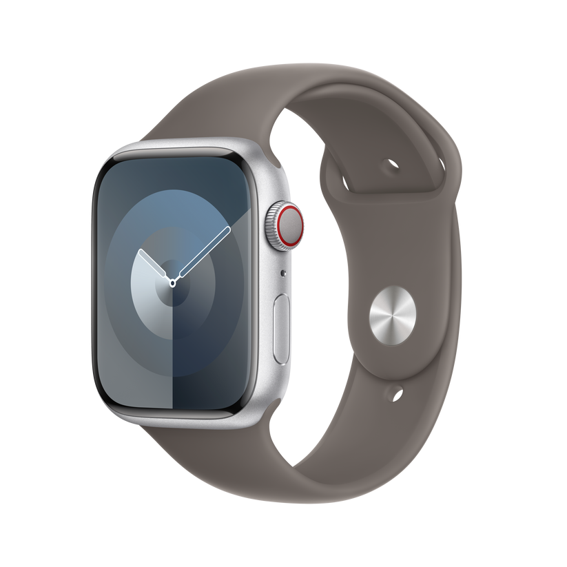 Apple pašček Sport Band M/L v glineni barvi za Apple Watch velikosti 45 mm - iSTYLE SI