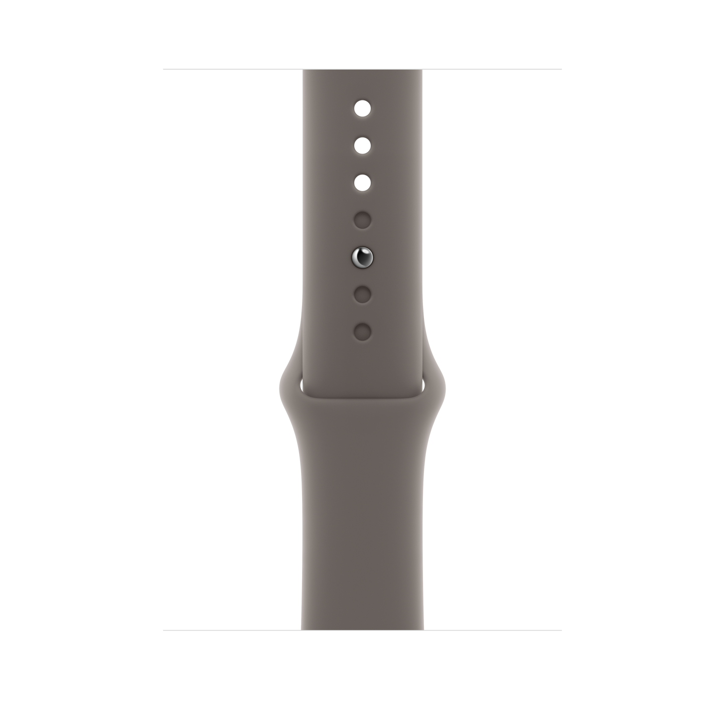 Apple pašček Sport Band M/L v glineni barvi za Apple Watch velikosti 45 mm - iSTYLE SI