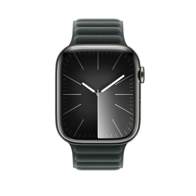 Apple pašček Magnetic Loop M/L v zimzeleni barvi za Apple Watch velikosti 45 mm - iSTYLE SI