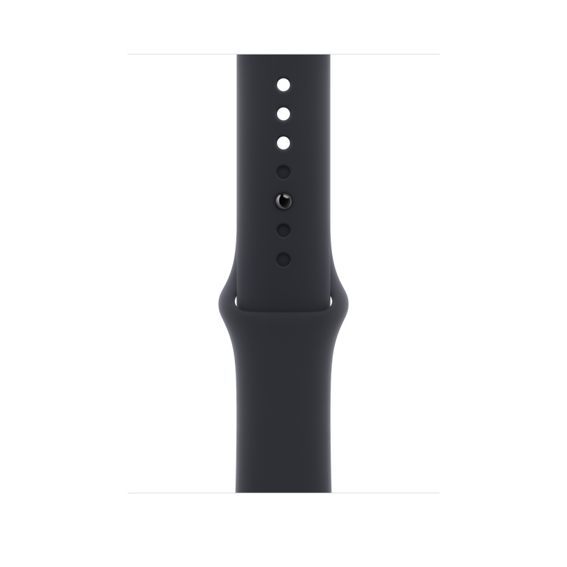 Apple pašček Sport Band M/L v polnočni barvi za Apple Watch velikosti 45 mm - iSTYLE SI
