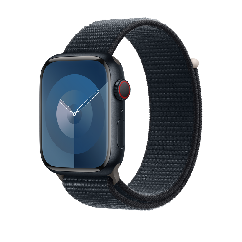 Apple pašček Sport Loop v polnočni barvi za Apple Watch velikosti 45 mm - iSTYLE SI
