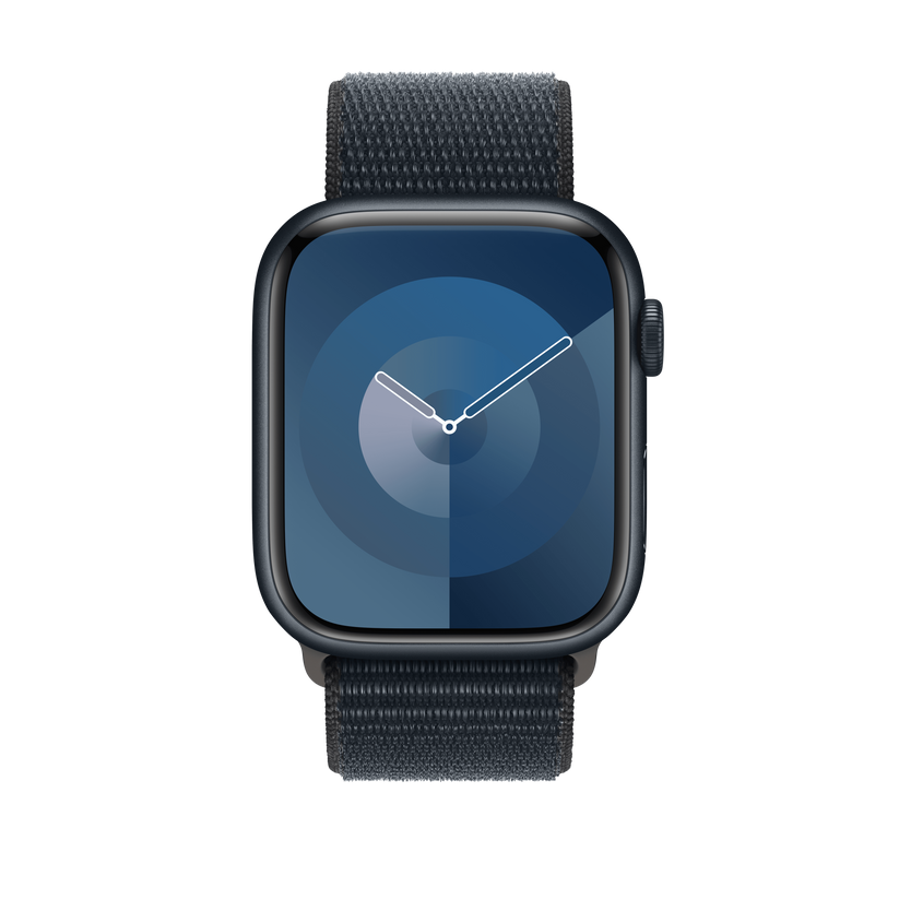 Apple pašček Sport Loop Extra Large v polnočni barvi za Apple Watch velikosti 45 mm - iSTYLE SI