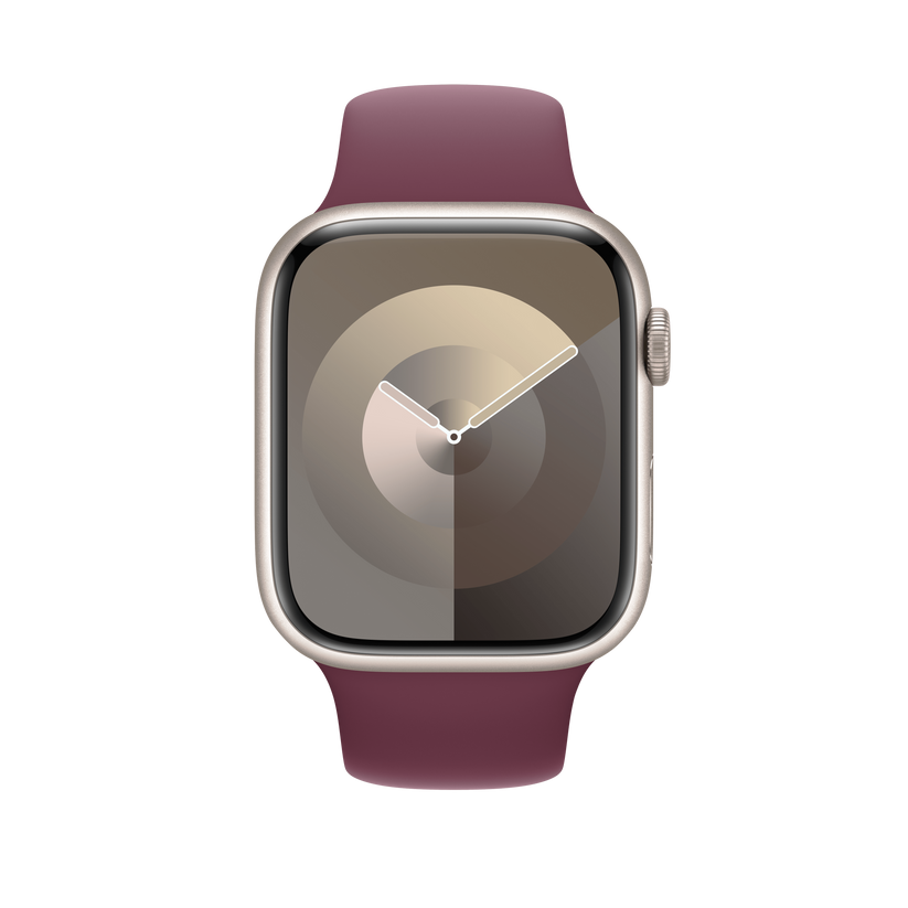 Apple pašček Sport Band M/L v barvi murve za Apple Watch velikosti 45 mm - iSTYLE SI