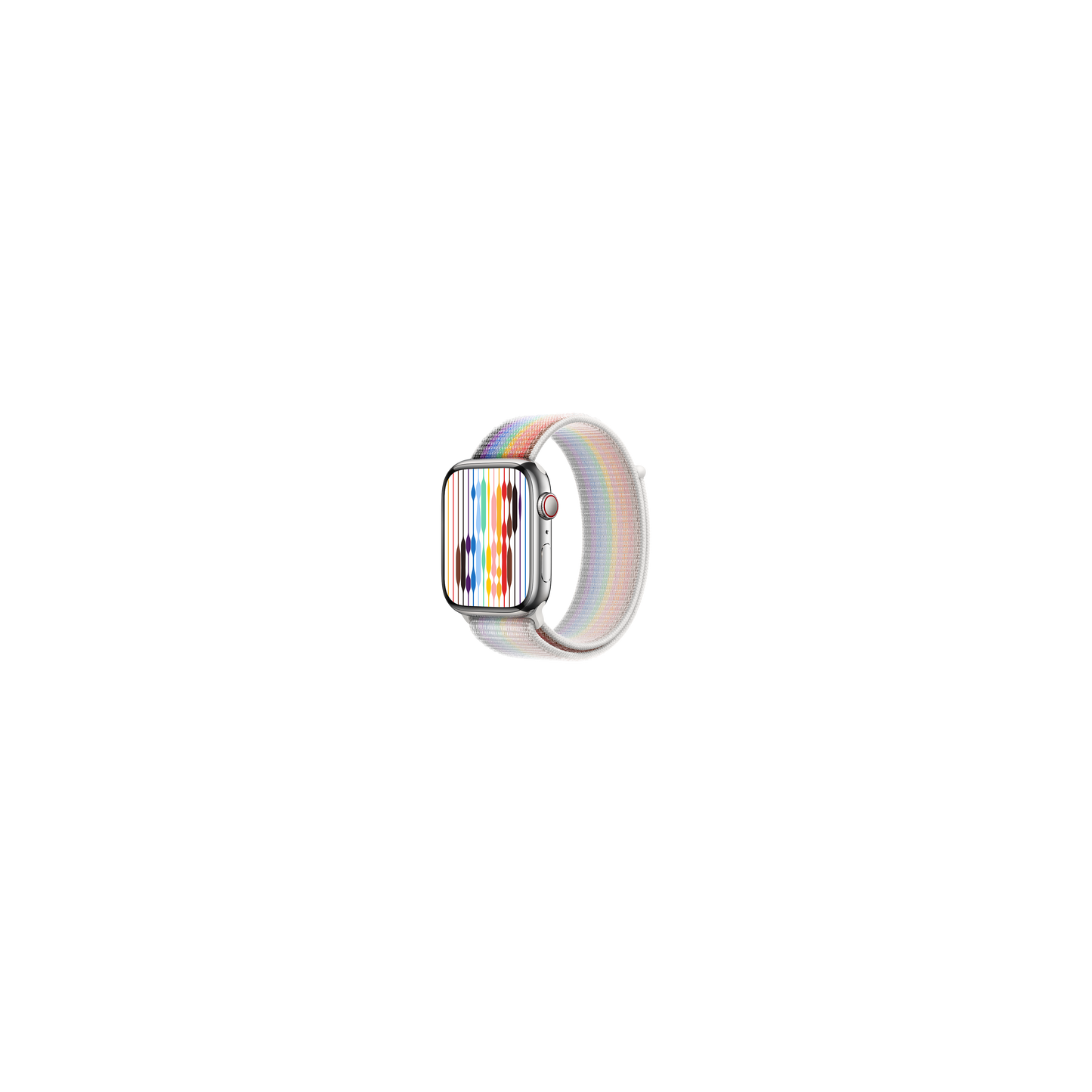 Apple pašček Sport Loop v Pride Edition barvi za Apple Watch velikosti 45 mm - iSTYLE SI