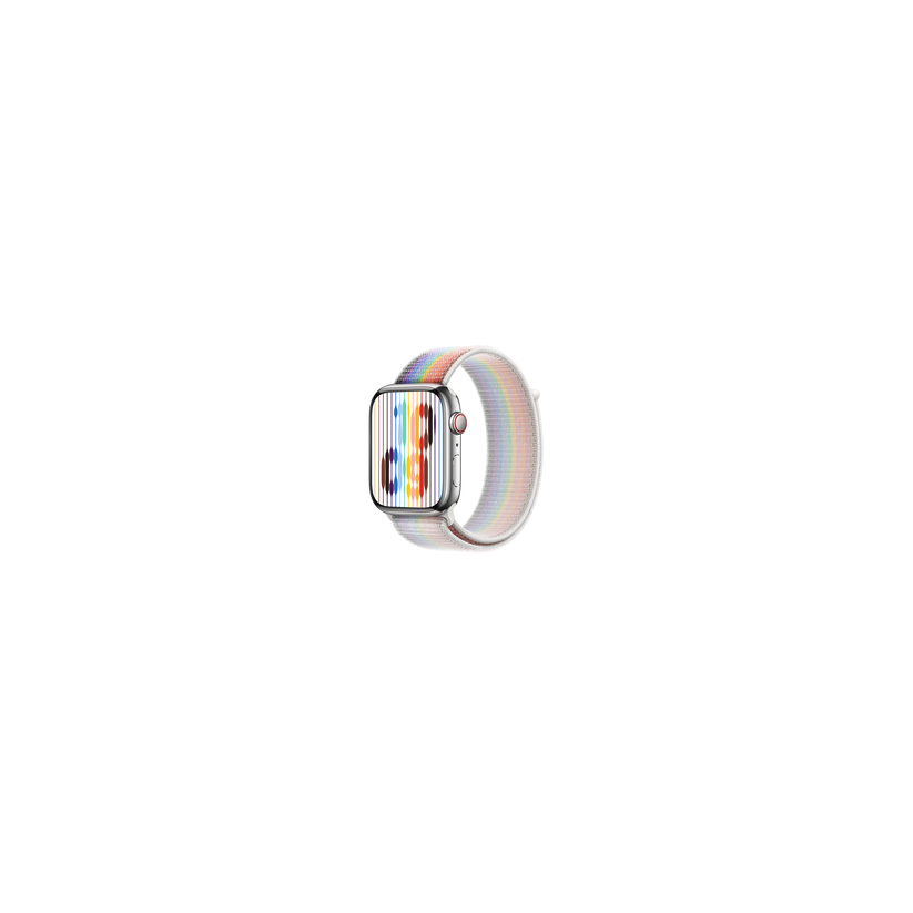 Apple pašček Sport Loop v Pride Edition barvi za Apple Watch velikosti 45 mm - iSTYLE SI