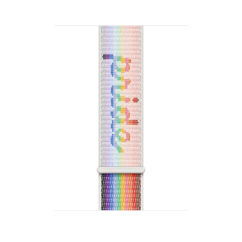 Apple pašček Sport Loop v Pride Edition barvi za Apple Watch velikosti 45 mm - iSTYLE SI
