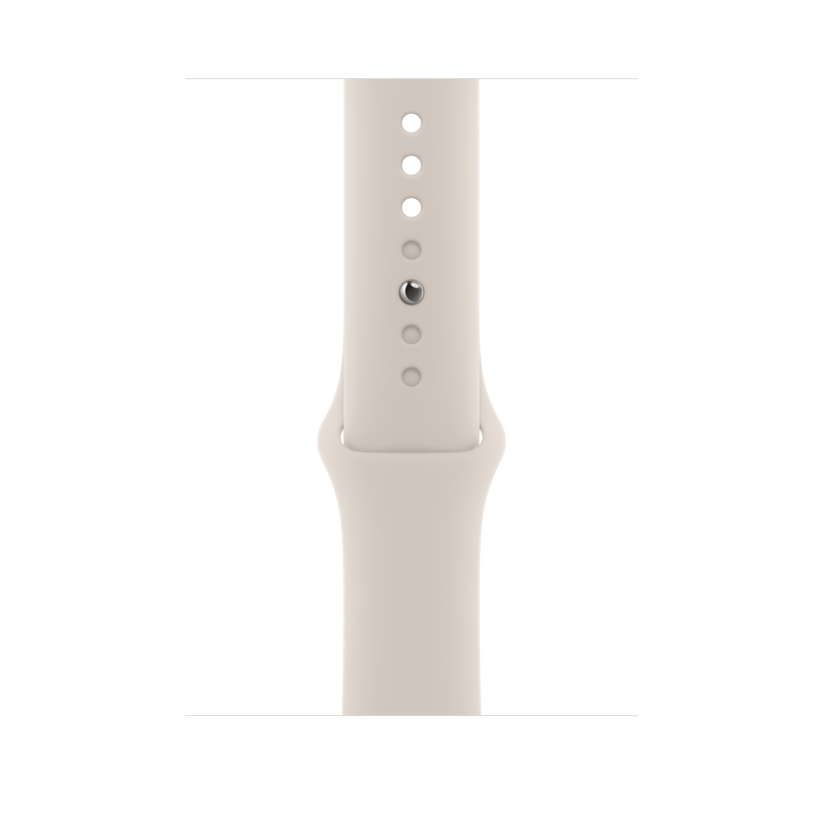 Apple pašček Sport Band M/L v zvezdnati barvi za Apple Watch velikosti 45 mm - iSTYLE SI