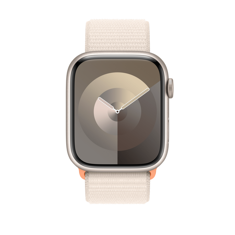 Apple pašček Sport Loop v zvezdnati barvi za Apple Watch velikosti 45 mm - iSTYLE SI
