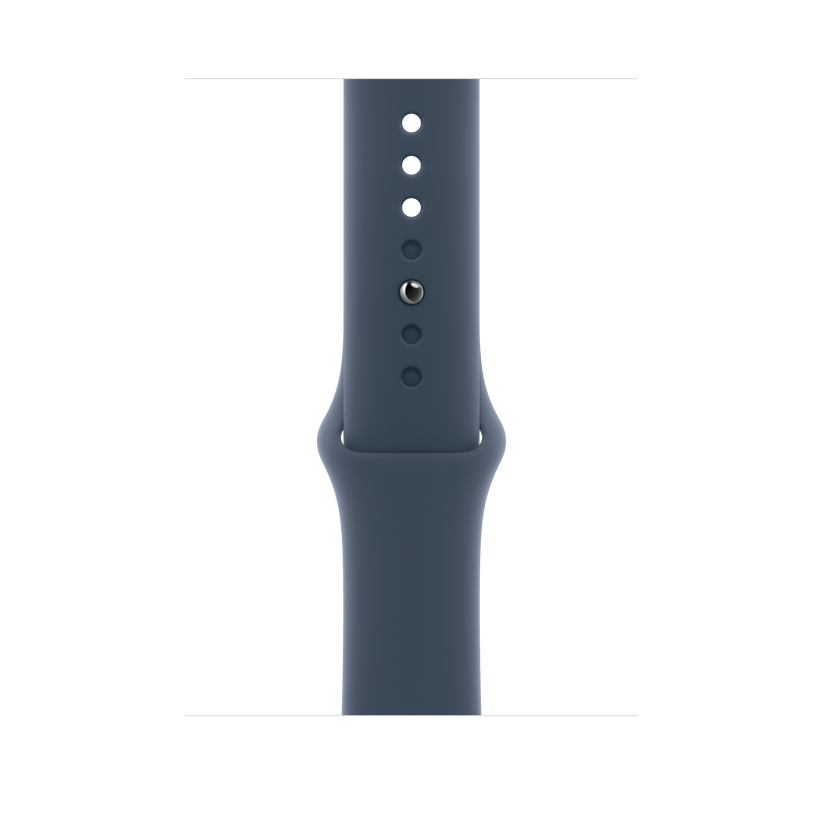 Apple pašček Sport Band S/M v nevihno modri barvi za Apple Watch velikosti 45 mm - iSTYLE SI