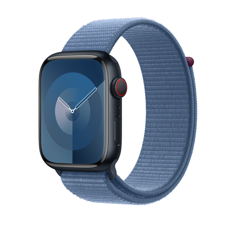 Apple pašček Sport Loop v zimsko modri barvi za Apple Watch velikosti 45 mm - iSTYLE SI