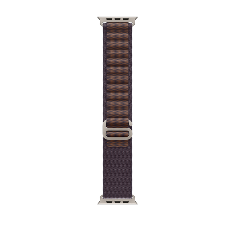 Apple pašček Alpine Loop Large v indigo barvi za Apple Watch velikosti 49 mm - iSTYLE SI