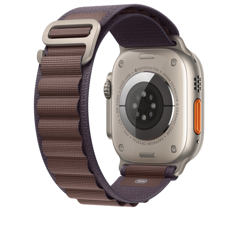 Apple pašček Alpine Loop Medium v indigo barvi za Apple Watch velikosti 49 mm - iSTYLE SI