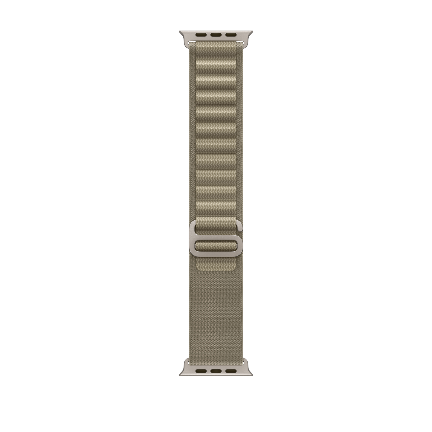 Apple pašček Alpine Loop Large v olivno zeleni barvi za Apple Watch velikosti 49 mm - iSTYLE SI
