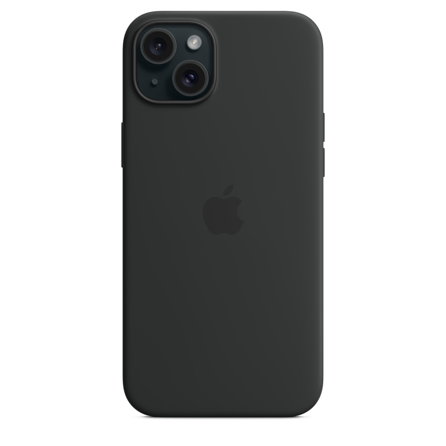 Apple silikonski ovitek z MagSafe za iPhone 15 Plus - črna - iSTYLE SI