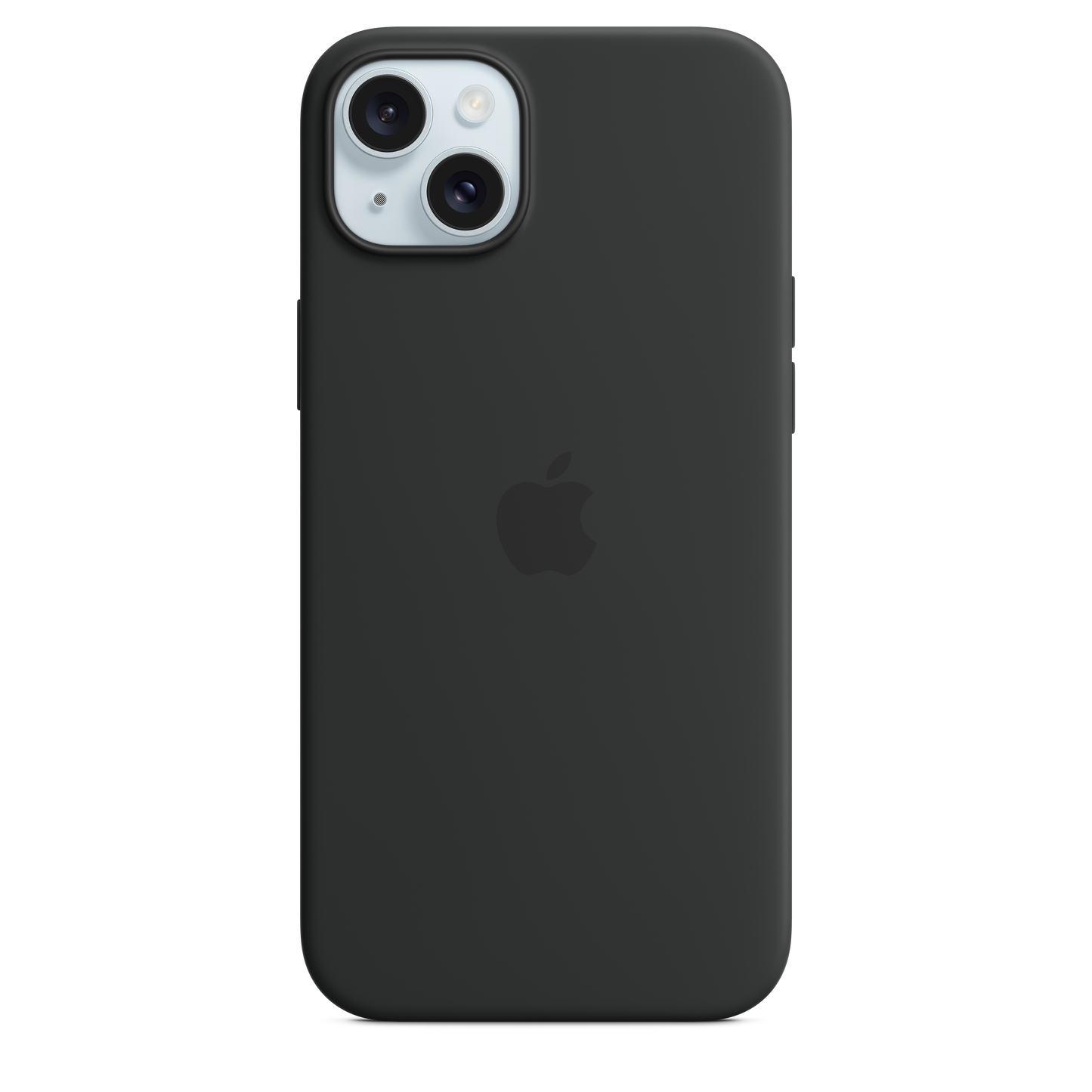 Apple silikonski ovitek z MagSafe za iPhone 15 Plus - črna - iSTYLE SI