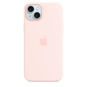 Apple silikonski ovitek z MagSafe za iPhone 15 Plus - nežno roza - iSTYLE SI