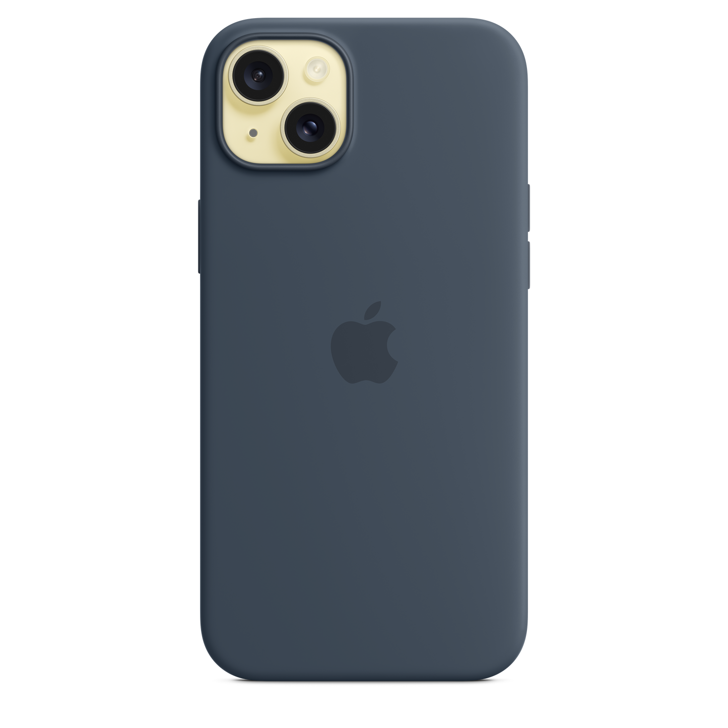 Apple silikonski ovitek z MagSafe za iPhone 15 Plus - nevihtno modra - iSTYLE SI