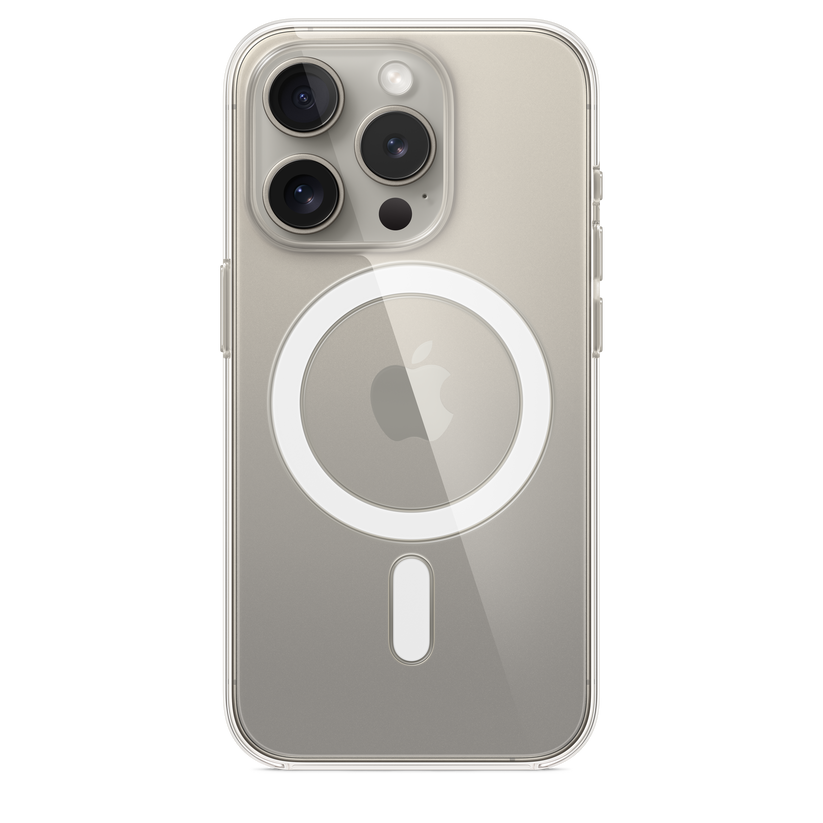 Apple prozorni ovitek z MagSafe za iPhone 15 Pro - iSTYLE SI