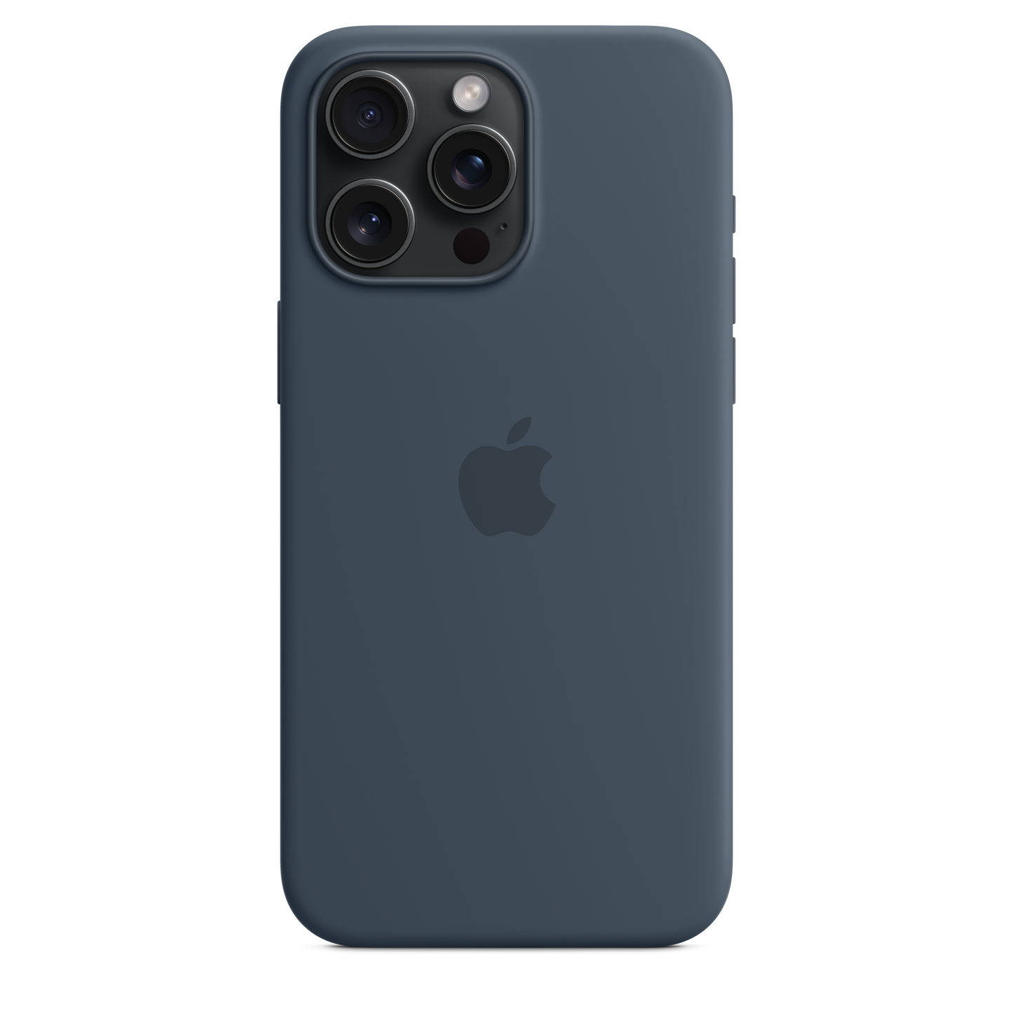 Apple silikonski ovitek z MagSafe za iPhone 15 Pro Max - nevihtno modra - iSTYLE SI