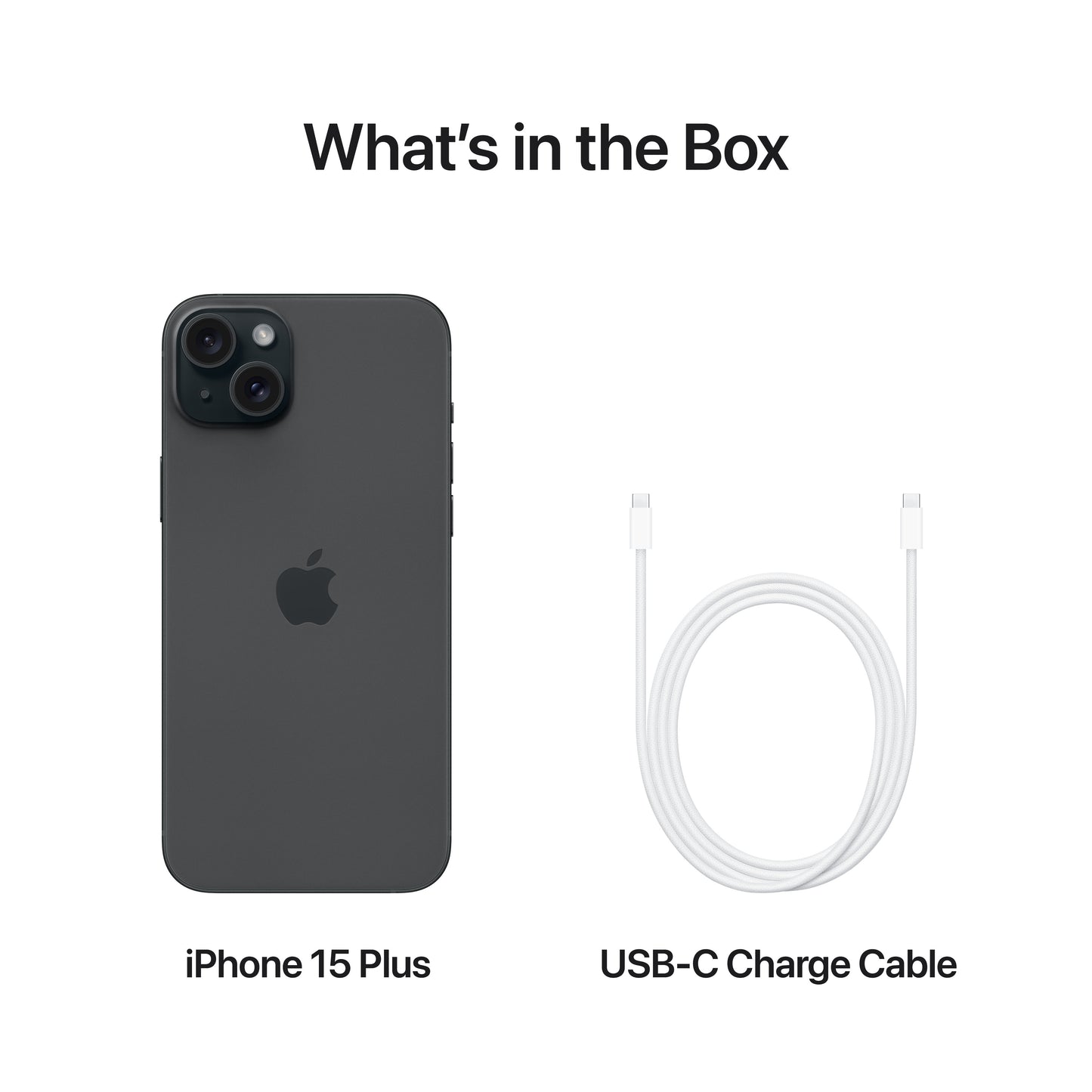 iPhone 15 Plus: 256 GB - črn - iSTYLE SI