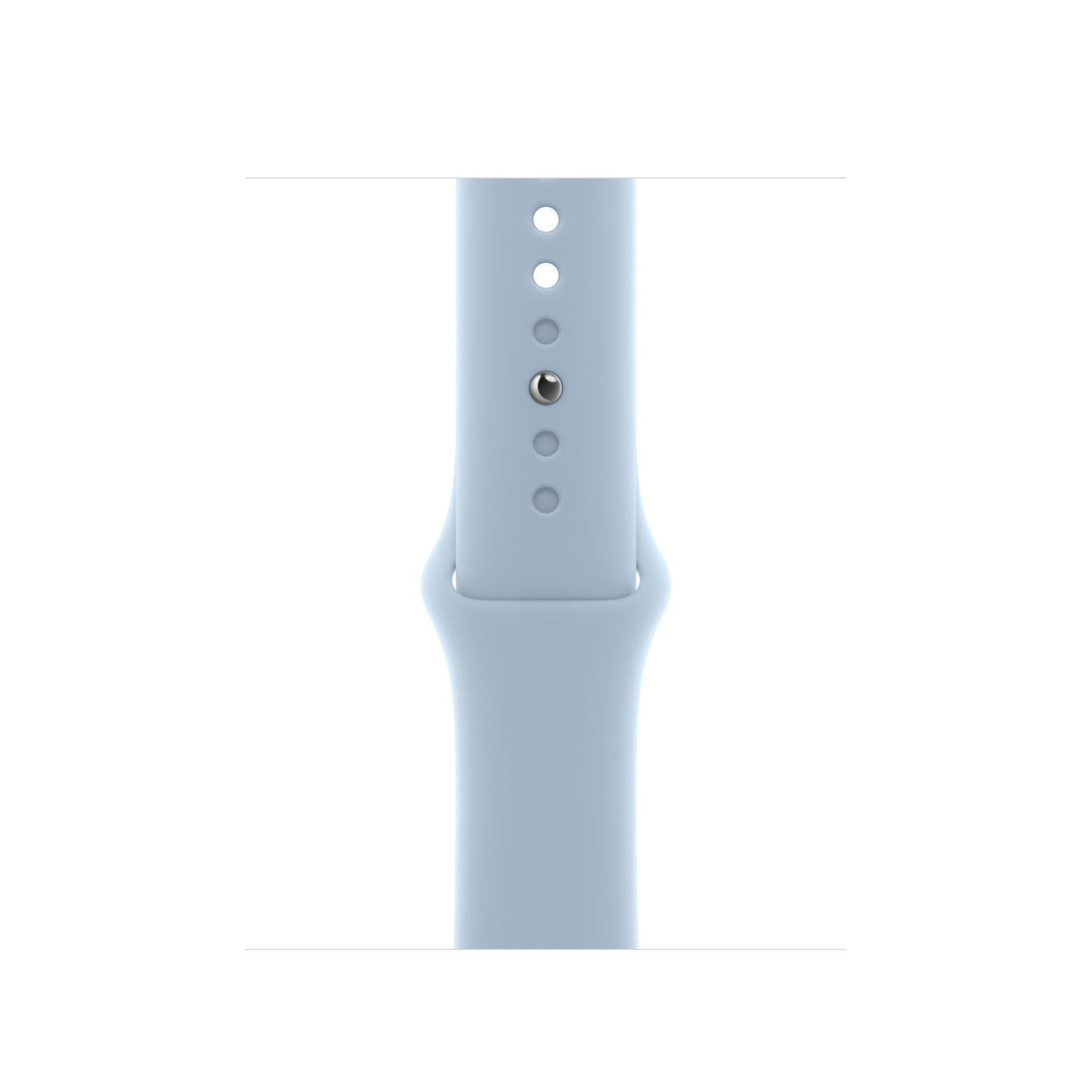 Apple pašček Sport Band S/M v nežno modra barvi za Apple Watch velikosti 41 mm - iSTYLE SI
