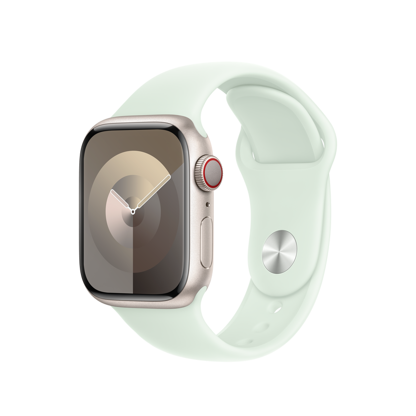 Apple pašček Sport Band M/L v barvi nežne mete za Apple Watch velikosti 41 mm - iSTYLE SI
