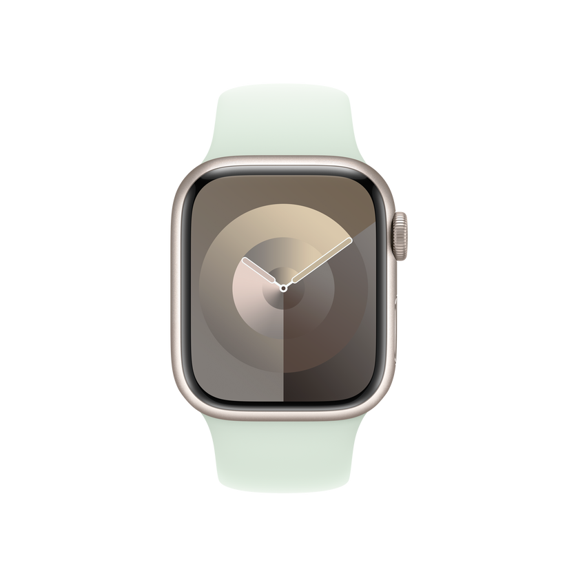 Apple pašček Sport Band M/L v barvi nežne mete za Apple Watch velikosti 41 mm - iSTYLE SI