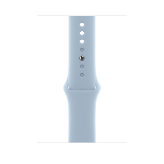 Apple pašček Sport Band M/L v nežno modra barvi za Apple Watch velikosti 45 mm - iSTYLE SI