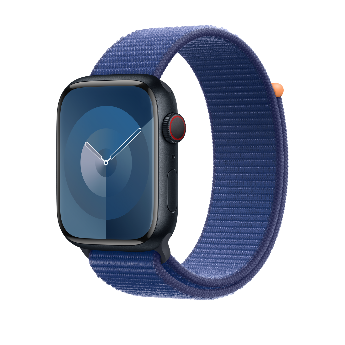 Apple pašček Sport Loop v oceansko modri barvi za Apple Watch velikosti 45 mm - iSTYLE SI
