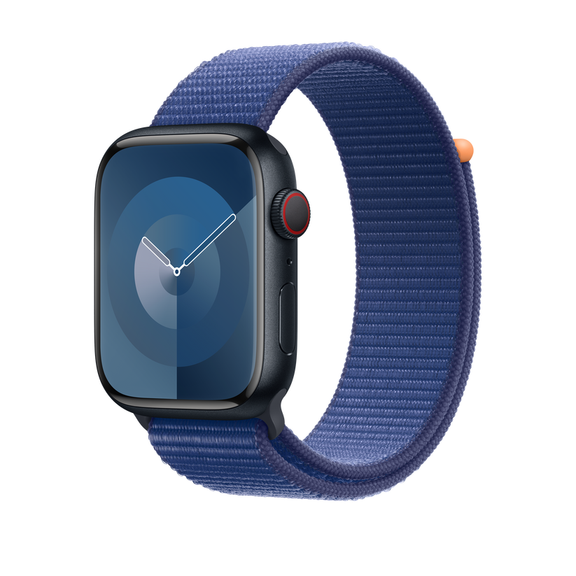 Apple pašček Sport Loop v oceansko modri barvi za Apple Watch velikosti 45 mm - iSTYLE SI