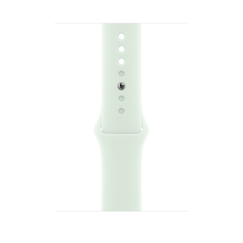 Apple pašček Sport Band S/M v barvi nežne mete za Apple Watch velikosti 45 mm - iSTYLE SI