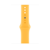 Apple pašček Sport Band M/L v sončno rumeni barvi za Apple Watch velikosti 45 mm - iSTYLE SI