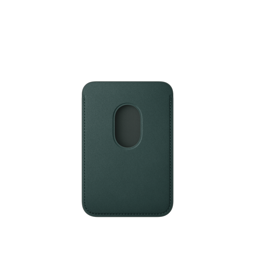 Apple denarnica z MagSafe iz tkanine FineWoven - temno zelenaGreen - iSTYLE SI