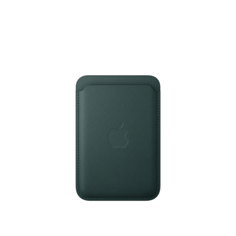 Apple denarnica z MagSafe iz tkanine FineWoven - temno zelenaGreen - iSTYLE SI