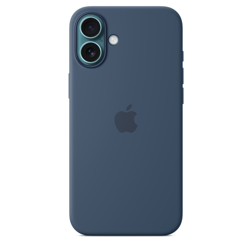 Apple silikonski ovitek z MagSafe za iPhone 16 Plus - denim - iSTYLE SI