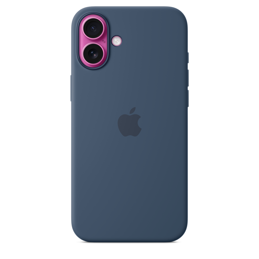 Apple silikonski ovitek z MagSafe za iPhone 16 Plus - denim - iSTYLE SI