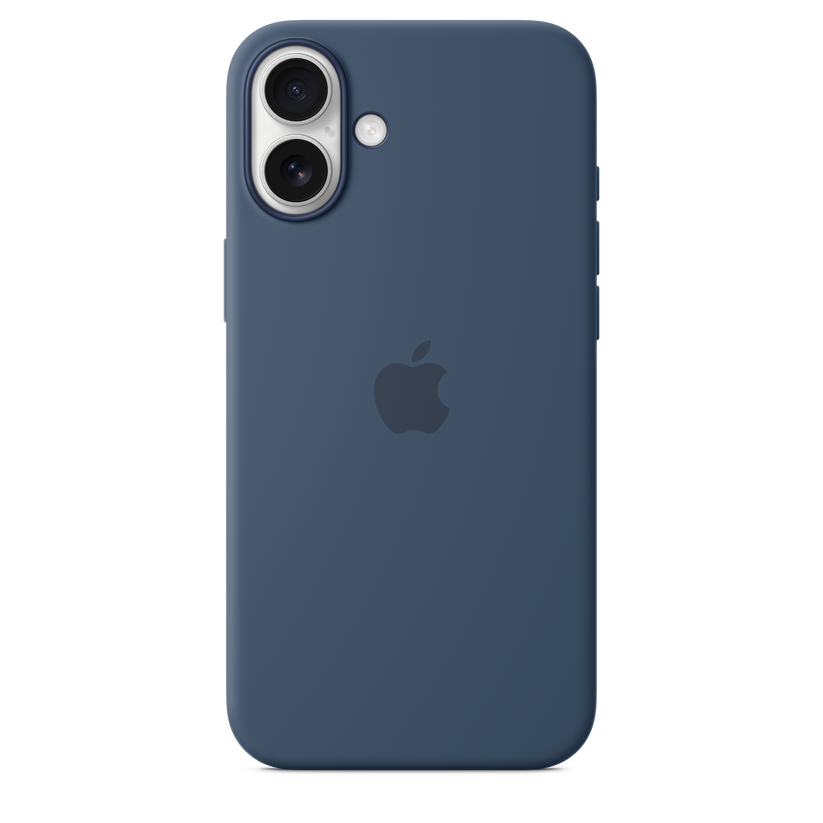 Apple silikonski ovitek z MagSafe za iPhone 16 Plus - denim - iSTYLE SI