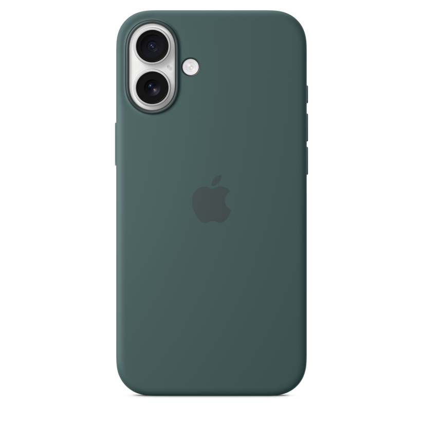Apple silikonski ovitek z MagSafe za iPhone 16 Plus - jezersko zelena - iSTYLE SI