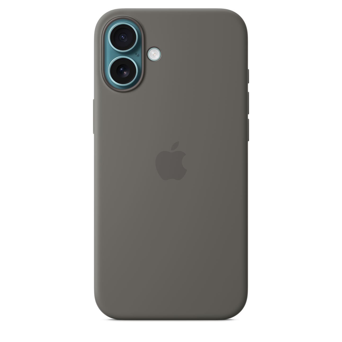 Apple silikonski ovitek z MagSafe za iPhone 16 Plus - kamnito siva - iSTYLE SI