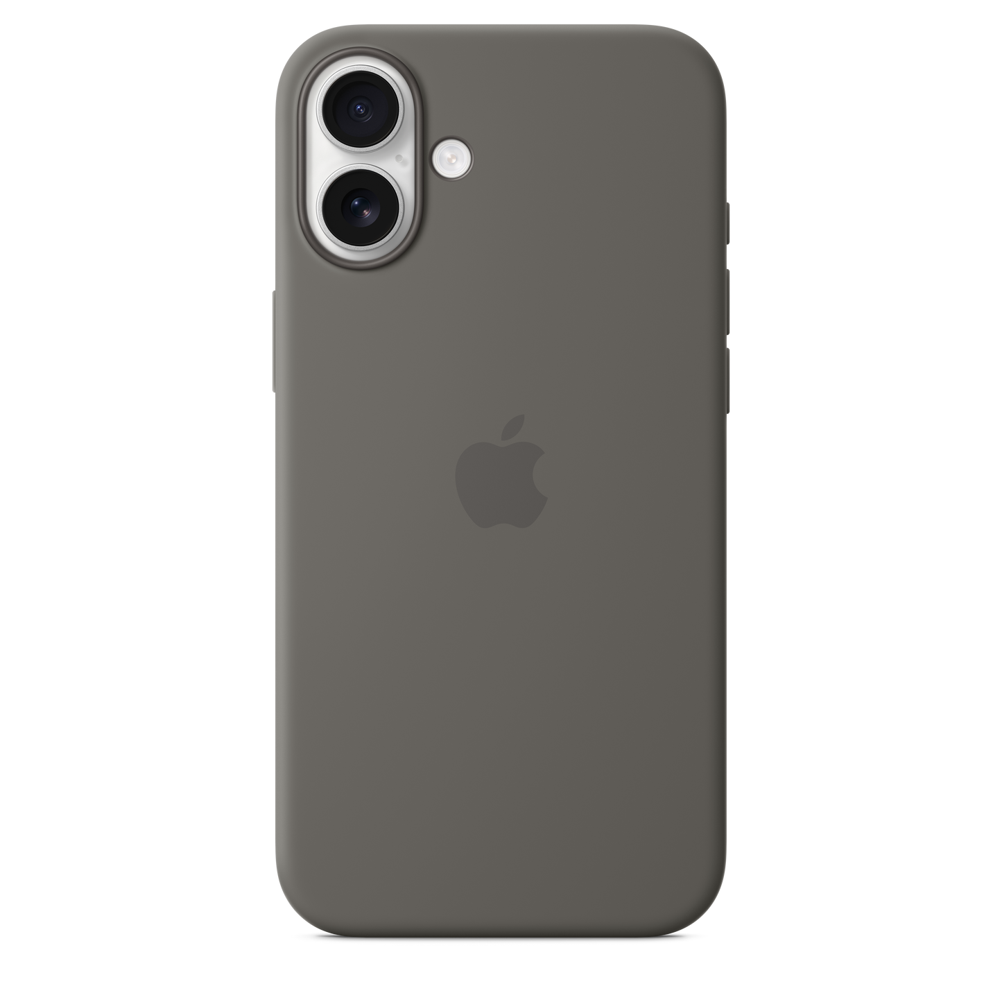 Apple silikonski ovitek z MagSafe za iPhone 16 Plus - kamnito siva - iSTYLE SI