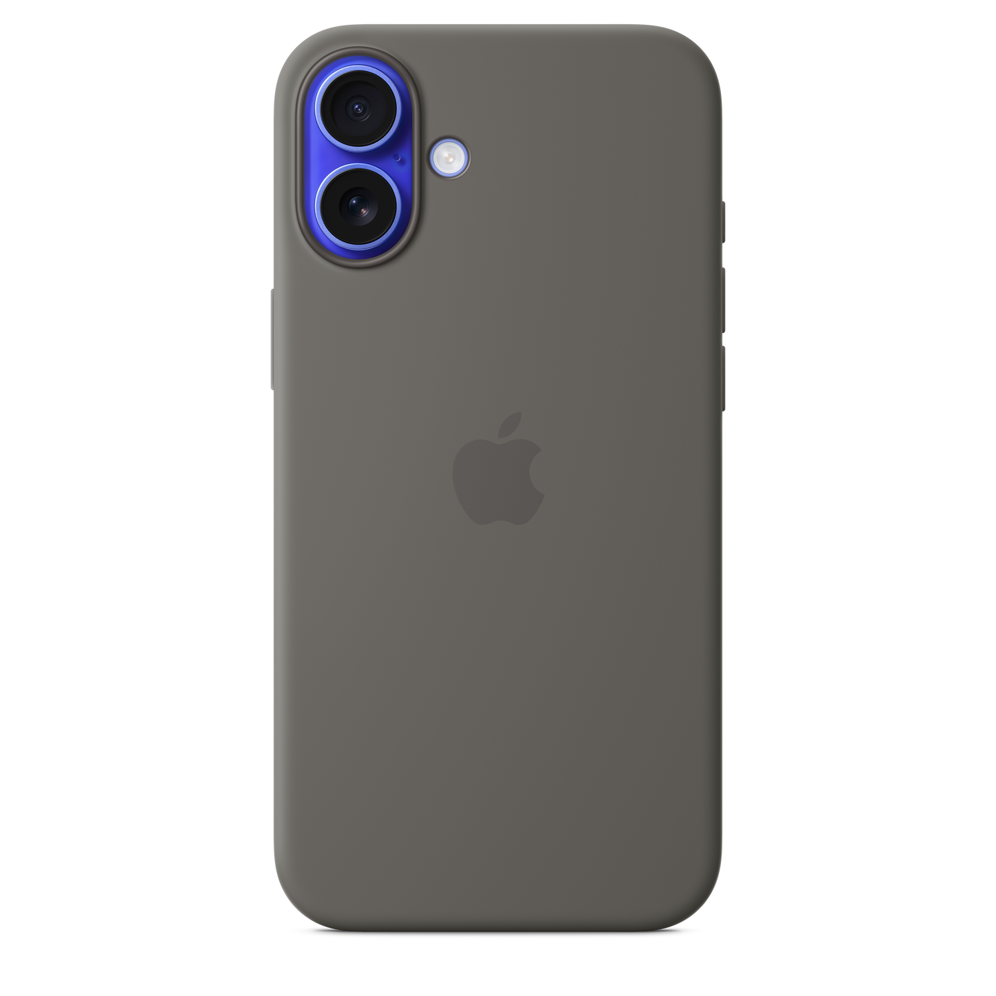 Apple silikonski ovitek z MagSafe za iPhone 16 Plus - kamnito siva - iSTYLE SI