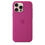 Apple silikonski ovitek z MagSafe za iPhone 16 Pro Max - fuksia - iSTYLE SI