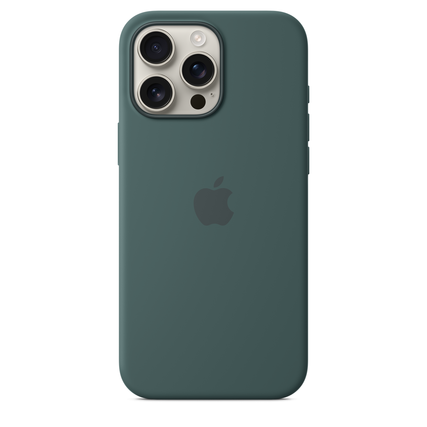 Apple silikonski ovitek z MagSafe za iPhone 16 Pro Max - jezersko zelena - iSTYLE SI